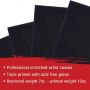 cotton canvas board Black Professional Quality Stretched Canvas