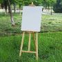 100 cotton inkjet printing 280gsm cotton acrylic paint art custom blank canvas stretched board painting set for kids painting