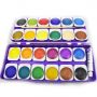 eco-friendly kids watercolor cake 12 colors aquarelle color watercolor palette tray