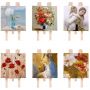10*10cm Mini Painting Blank Art Stretched Artists Canvas for studio