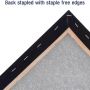 cotton canvas board Black Professional Quality Stretched Canvas