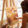 wholesale factory 8X10'' 100 cotton Artist Stretched painting canvas panel artistic set