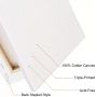 30*40cm OEM 100% Cotton inkjet printing 12 pack large stretched canvases