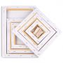 wholesale factory 8X10'' 100 cotton Artist Stretched painting canvas panel artistic set