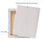 8 pack 8*10 inch blank art stretched canvas with pine wood duck canvas