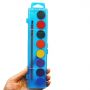 Very Cheap Price Non Toxic 8 Colors 2.1CM Aquarelle Water Color Cake With 1PCS Paint Brush