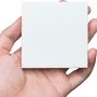 3x3 Inch Mini Stretched Canvas Easel Set Bulk Pack of 12 Small Stretched Blank Canvas & Wood Easels for Painting