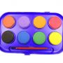 Hot Selling Non Toxic Kids Watercolor Palette Box 8 Colors Solid Paint Set