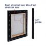 cotton canvas board Black Professional Quality Stretched Canvas