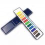 Non toxic 12 colors art supplies brush aquarell water color paint
