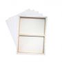 2021 hot selling OEM high quality artist painting white blank stretch canvas panel set