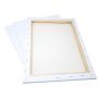 16*20 inch blank stretched canvas pine wood frame art canvas 280g for painting