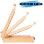 Wooden Beechwood Adjustable Table Top Artist's Box Easel with Storage