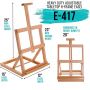 Tabletop Display Stand Artist canvas Easel,Beechwood Tripod for kids Painting