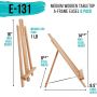 Tabletop Display Stand Artist canvas Easel,Beechwood Tripod for kids Painting easel artists painting set