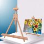 High Quality WhiteBoard Easel Painting Wooden Lightweight Portable Easel