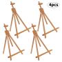 Desktop display stand artist canvas easel, children beech, pine tripod painting easel artist painting set wooden easel