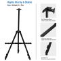 High Quality Artist Easel Stand Aluminum Tripod Display Lightweight Painting Easel