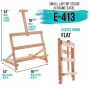 Tabletop Display Stand Artist canvas Easel,Beechwood Tripod for kids Painting easel artists painting set