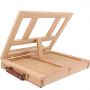 wholesale easel Drawing Painting Supply Desktop Table Easel Wooden Sketch Box