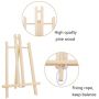 Tabletop Display child kid desk easels artist table Wood Easel Stand