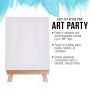 Tabletop Display Stand Artist canvas Easel,Beechwood Tripod For kids Painting easel artists painting set