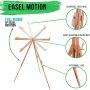 Tabletop Display Stand Artist canvas Easel,Beechwood Tripod for kids Painting easel artists painting set