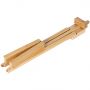 1/2 inch A-Frame Easel Adjustable Beechwood Tripod Display Stand Holds Up to 27