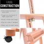 57*88*175 (234) cm Wooden Adjustable Lyre Easel for painting