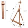 High Quality WhiteBoard Easel Painting Wooden Lightweight Portable Easel