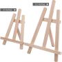 Art Suppliers 6 Pack 9in Artist Wooden Tabletop Painting Easel Display Picture Easel