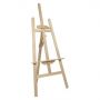 Desktop Display Stand Artist Canvas Easel, Mountain Hair Pine Wooden Slender Table Tripod Children's Picture Frame Painting Easels