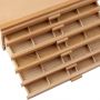 6 Drawer Beechwood Artist Storage Supply easel Box for Pastels Pencils Pens