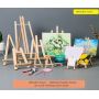 Tabletop Display child kid desk easels artist table Wood Easel Stand
