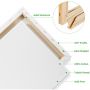 Tabletop Wooden Easel 2 Pack 14