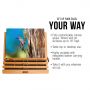 Premium Art Beechwood Adjustable Wooden 3-Drawer Storage Box Easel Set Wood Artist Desktop Case with Fold Down Canvas Easel