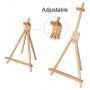 31-1/2 inch A-Frame Easel Tripod Display Stand Holds Up to 27