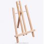 Tabletop Display Stand Artist canvas Easel,Beechwood Tripod for kids Painting easel artists painting set