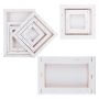 9 Pcs Assorted Size Artist Blank Canvas Art Canvas Multi Panel Canvas Boards Creative Blank Painting Panels for drawing