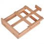 Beech wood Duty Adjustable Tabletop Studio H-Frame Wooden Easel
