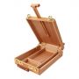 Art Supply Adjustable Portable Place Draw Round Desktop Beech pine wood Paint Sketch Easel Box