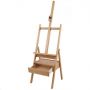 153-197cm Beech Wood Art Easel Sketch Box Wooden Easel With Drawer For Art Drawing