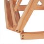 H-Frame beech Wooden Easel artist table easel ,hold canvas up to 23