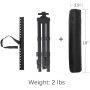 artiste aluminium easel for adjustable tripod easel stand with Portable Bag Black for painting