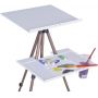 Artist Aluminum Easel Portable Lightweight adjust height tripod easel painting easel stand for Painting and Display