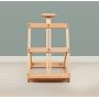 High quality school studio heavy duty painting professional portable wood easel stand