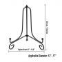 tripod display easel can custom black metal art easel for mini easel painting, display and others