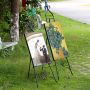 big iron easel outdoor metal metal easel display for art easel protable