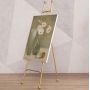 high quality display stand easel iron gold painting stand easal for picture, art easel stand display