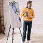 Artist Aluminum Metal Display Easel 17 to 56 Inches adjust height tripod easel painting easel stand